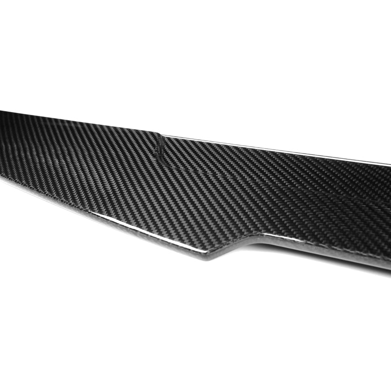 BMW 3 Series F30 / M3 F80 Pre-Preg Dry Carbon Fibre Psm Style Ducktail Spoiler By OPTIC (2014-2019)