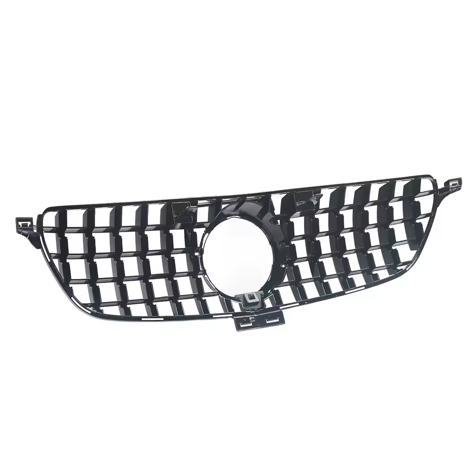 Mercedes GLE C292 Coupe Gloss Black Panamericana GT Style Grill (2015-2019)
