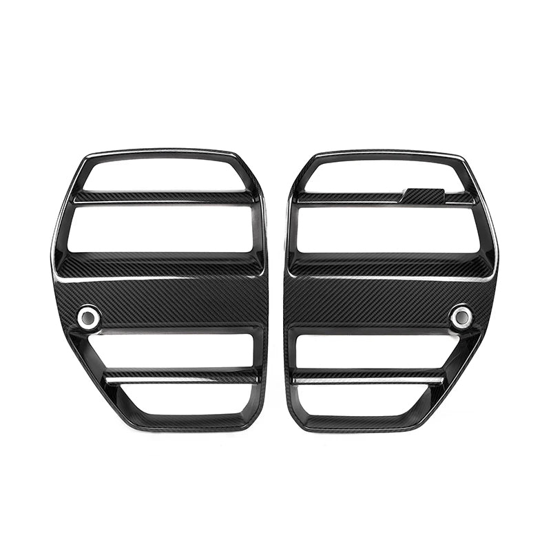 BMW M3 / M4 G80/G81/G82/G83 Gt Pre-Preg Dry Carbon Fibre Front Grill By OPTIC (2021+)