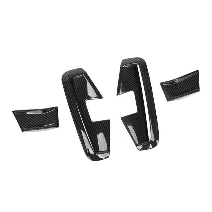 BMW 4 Series G22 G23 Pre-Preg Dry Carbon Fibre Front Fog Light Covers By OPTIC (2020+)