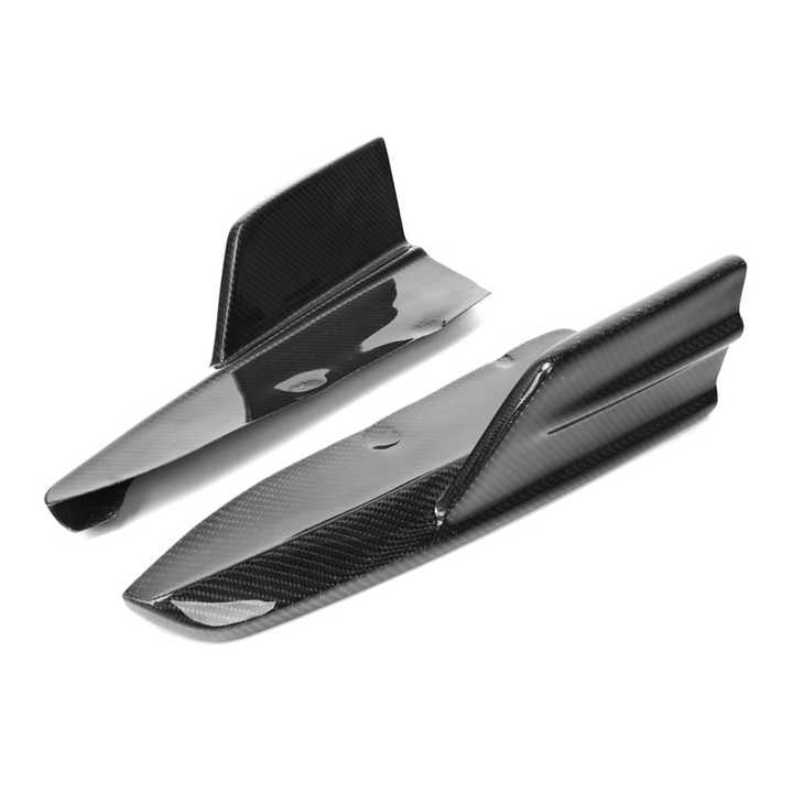 BMW X5M F95 X6M F96 Carbon Fibre Ld Style Rear Diffuser Splitters (2019-2022)