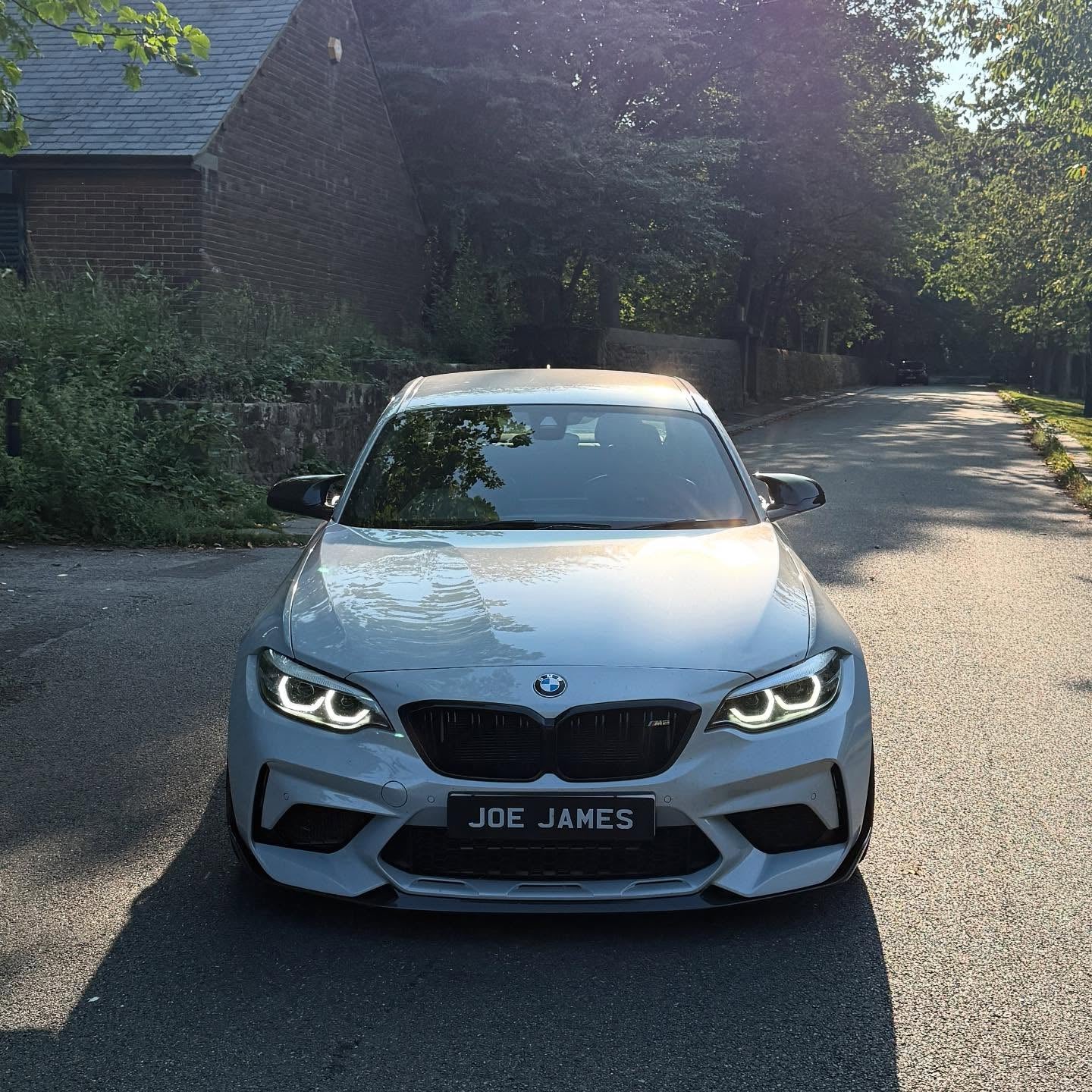 BMW M2 Competition F87 Pre-Preg Dry Carbon Fibre Performance Style Front Lip Splitter By OPTIC (2018-2021)