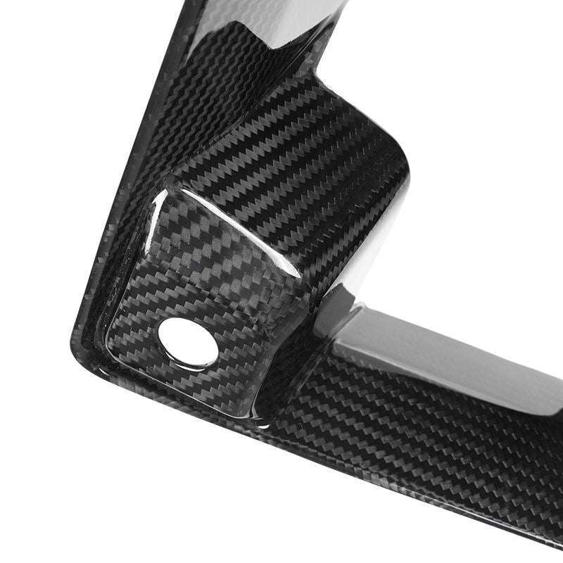 BMW M2 G87 Pre-Preg Dry Carbon Fibre Mp Style Front Bumper Ducts Covers By OPTIC (2023+)
