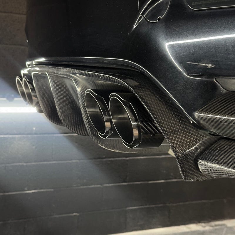 BMW M6 F06/F12/F13 Slash Cut Carbon Exhaust Tips