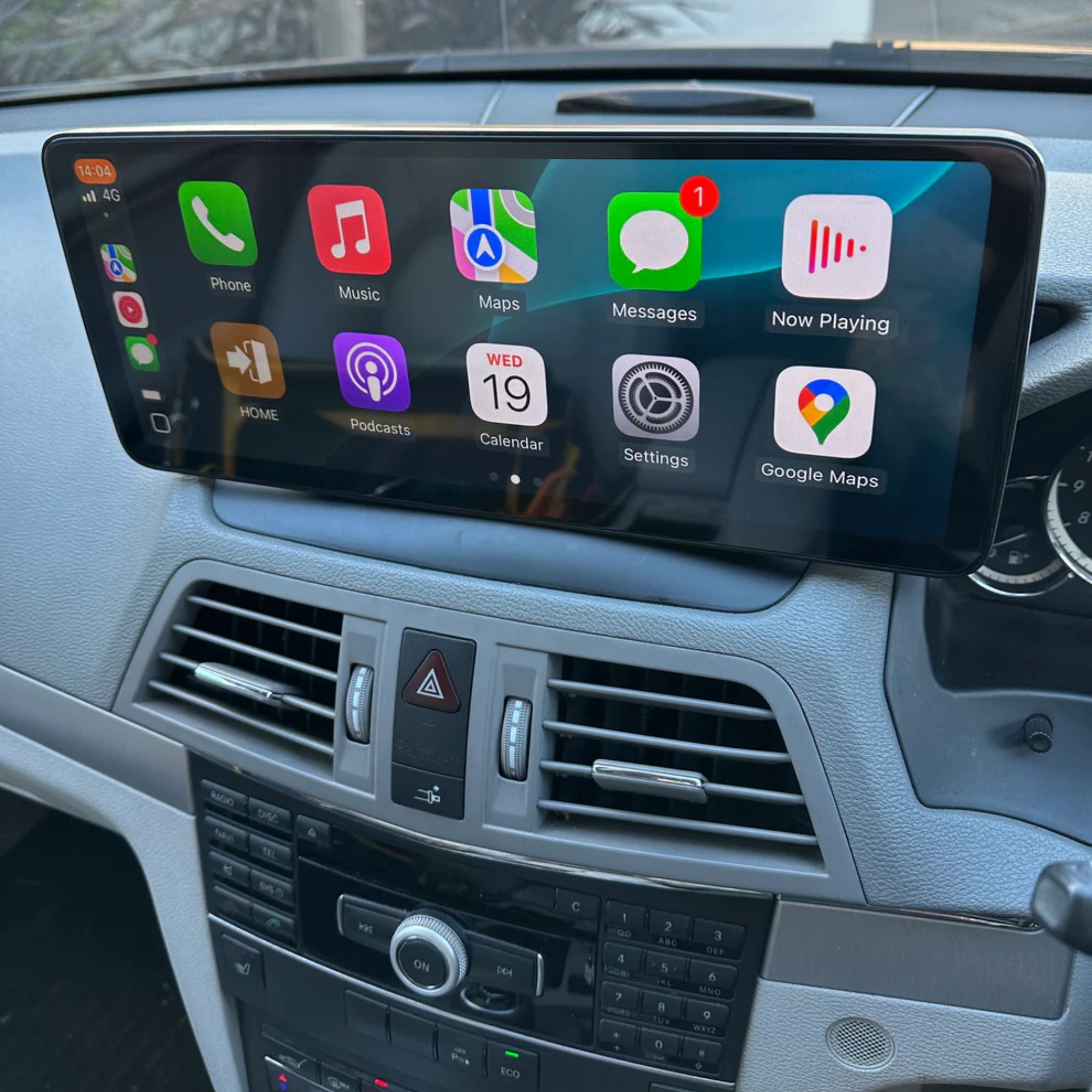 Mercedes E-Class W212 | 12.3" Apple CarPlay/Android Auto Touchscreen Display | (2009-2016)