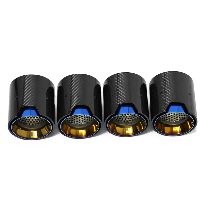 BMW M6 F06/F12/F13 Straight Cut Carbon Exhaust Tips