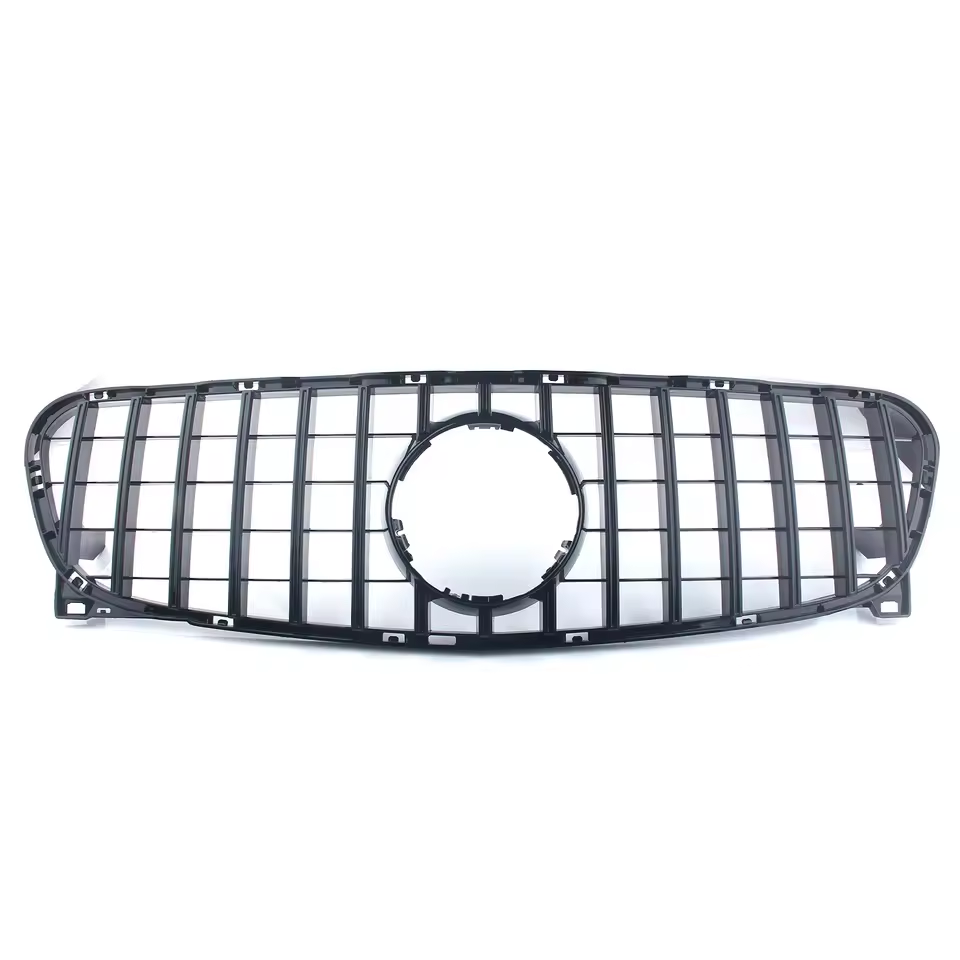 Mercedes GLA X156 Gloss Black Panamericana GT Style Grill (2014-2017)