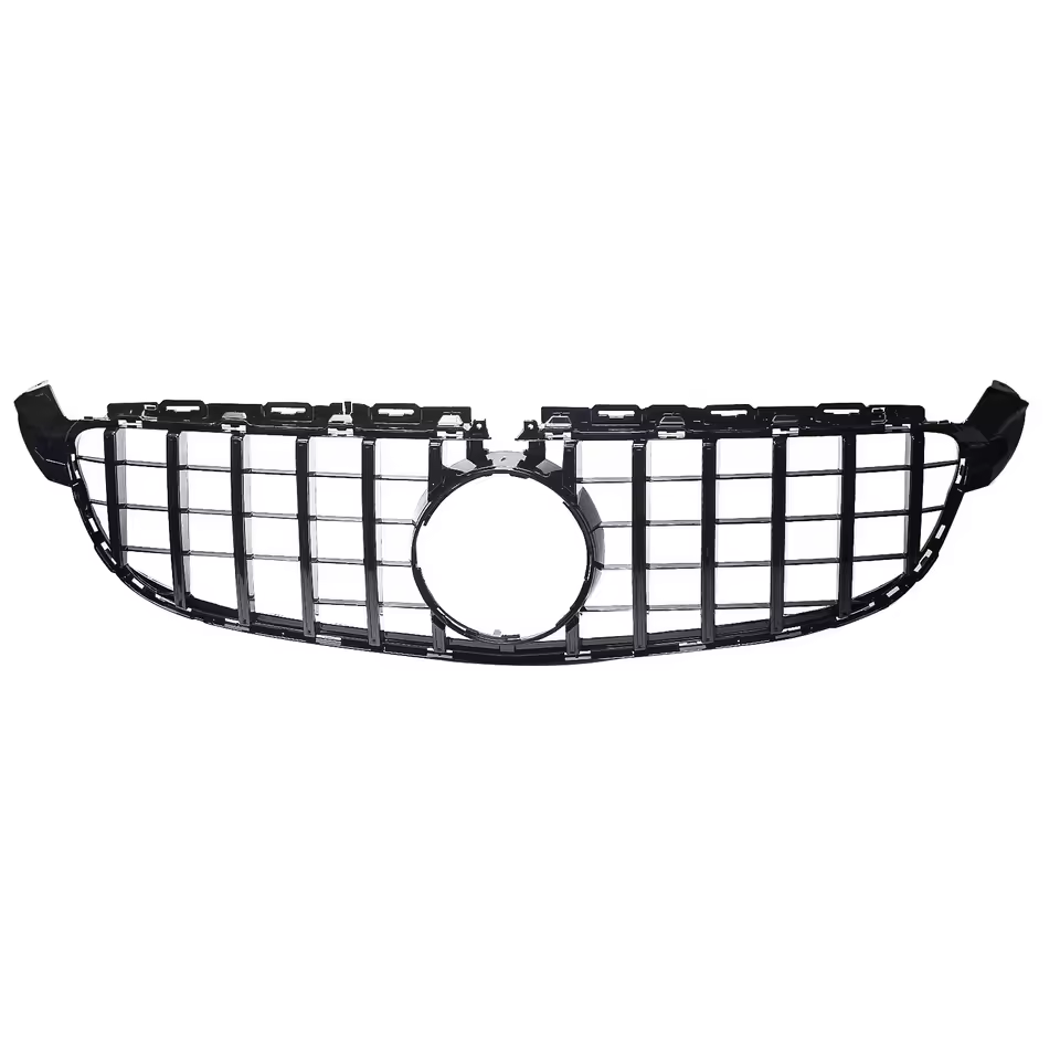 Mercedes C-Class C63 W205/C205 Gloss Black Panamericana GT Style Grill (2015-2018)