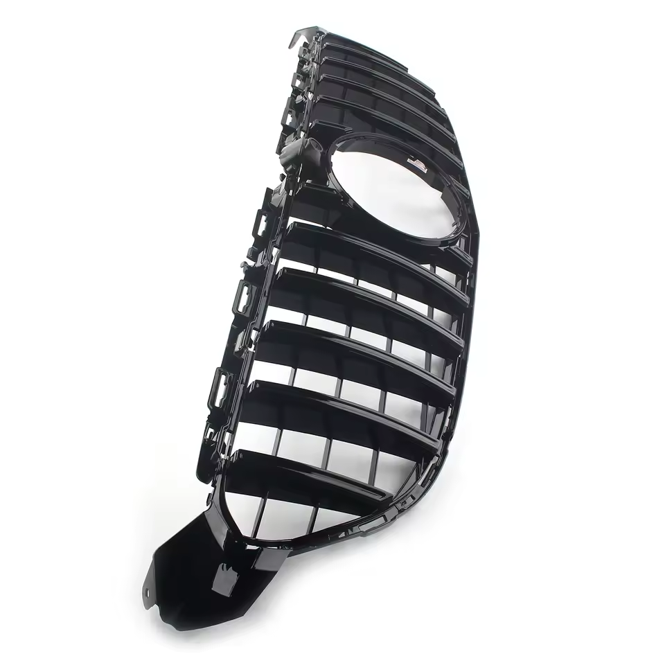 Mercedes C-Class C63 W205/C205 Gloss Black Panamericana GT Style Grill (2015-2018)