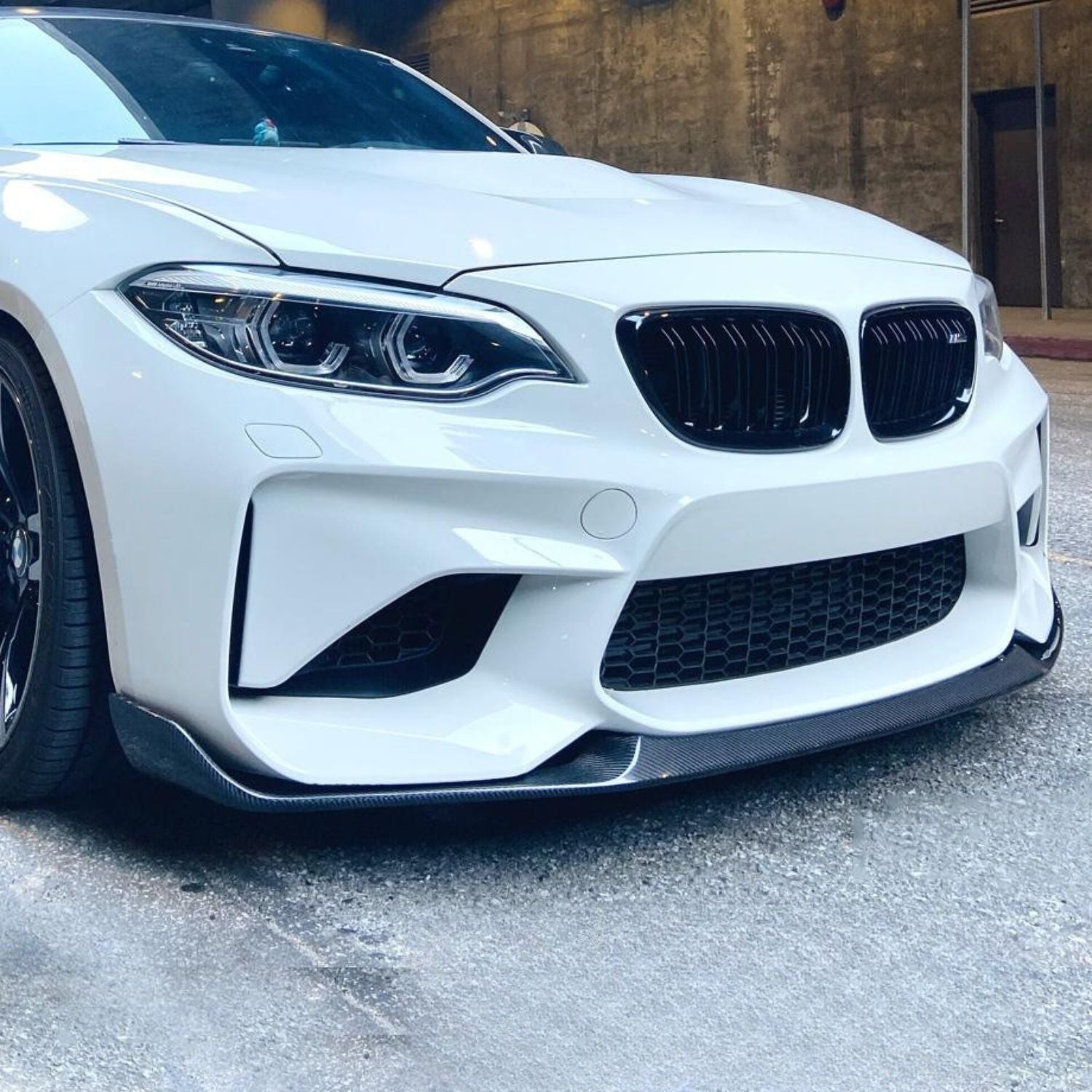 BMW M2 F87 Carbon Fibre CS Style Front Lip Splitter (2015-2018)