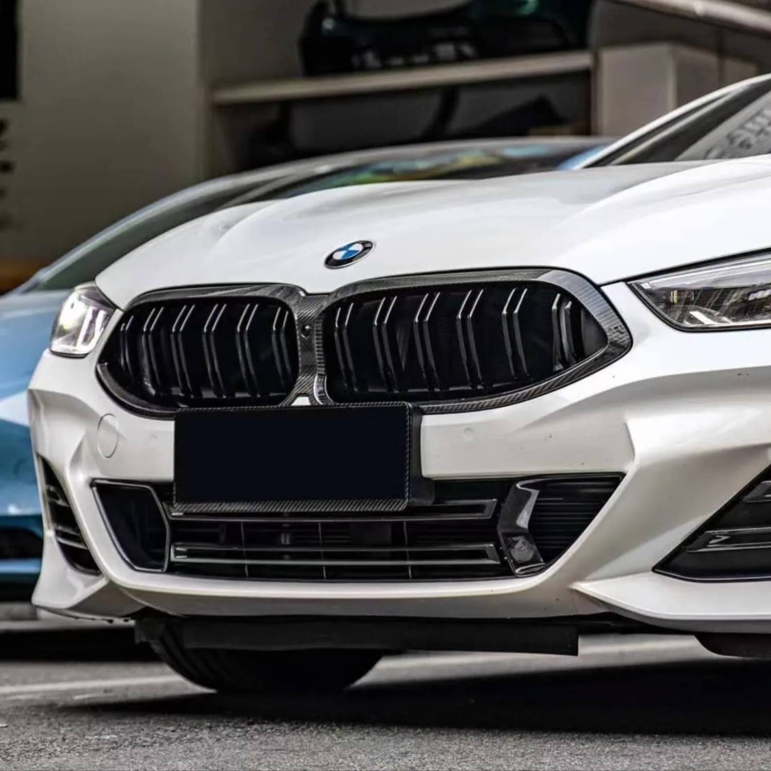 BMW 8 Series G14 G15 G16 LCI Carbon Fibre Double Slat Grill (2023+)