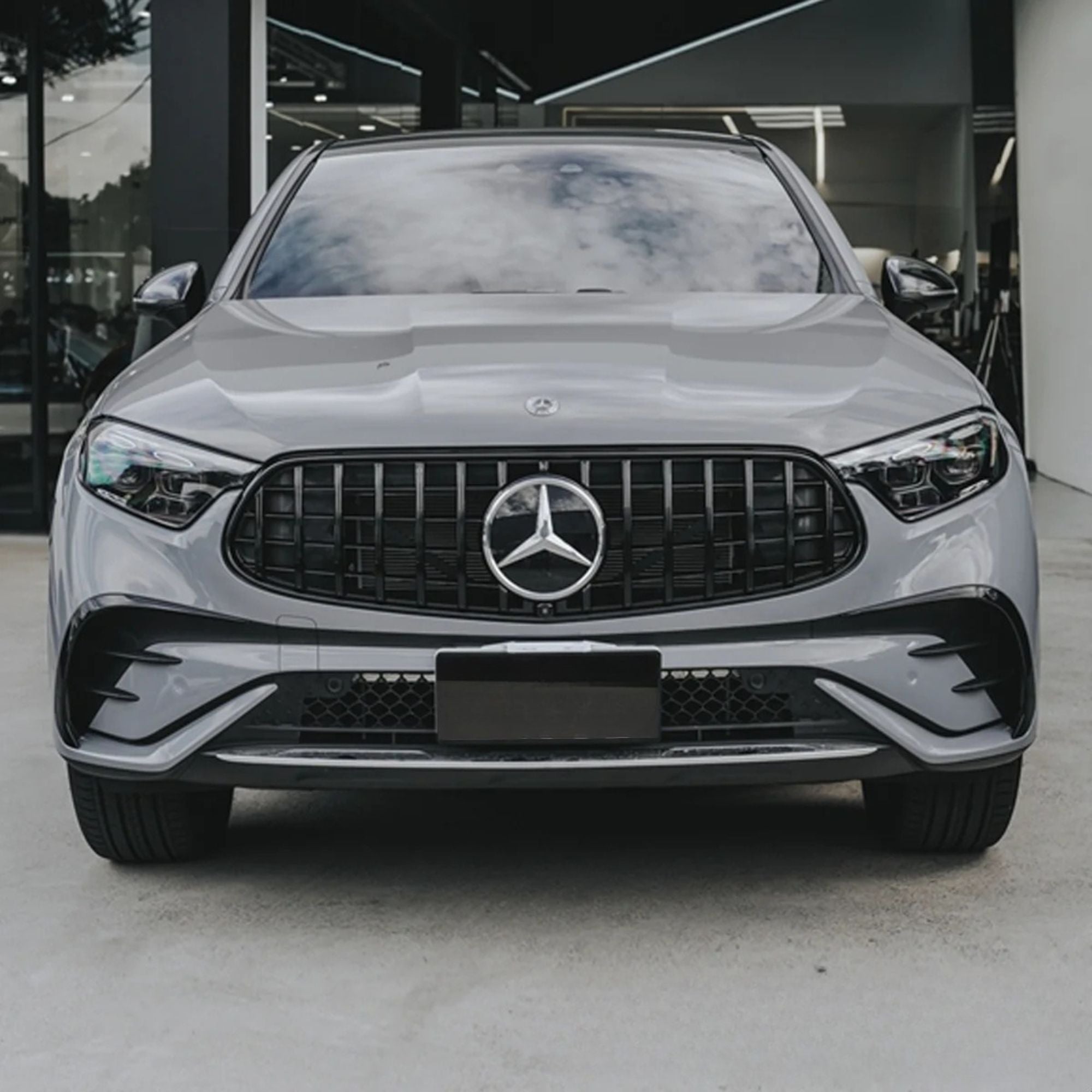 Mercedes GLC X254/C254 Sport Gloss Black Panamericana GT Style Grill (2023+)