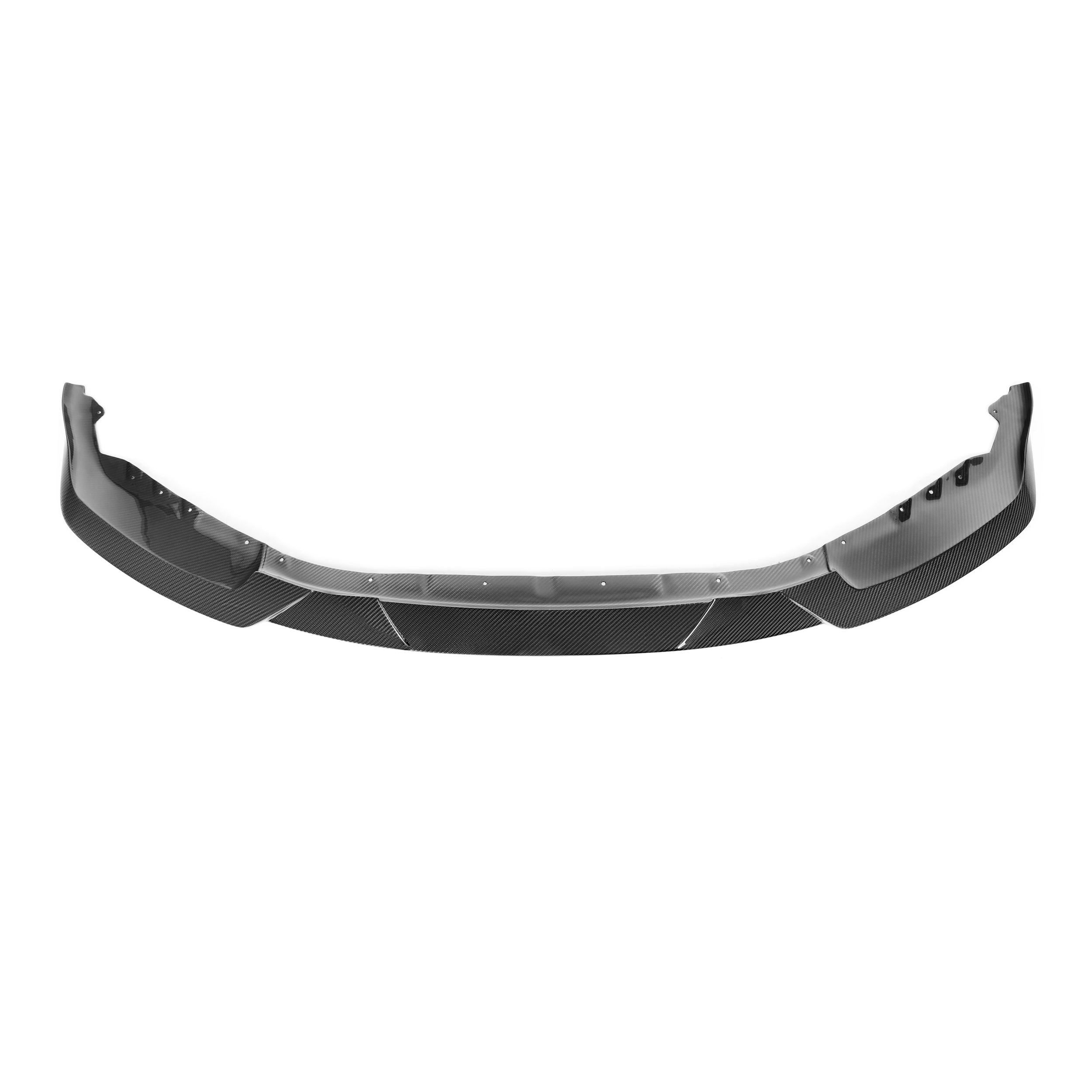 BMW M2 G87 Pre-Preg Dry Carbon Fibre Flat Front Lip Splitter By OPTIC (2023+)