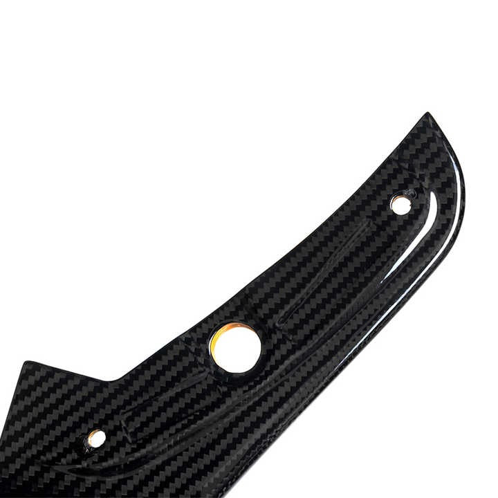 BMW X5 G05 Pre-Preg Dry Carbon Fibre Front Side Splitters By OPTIC (2019-2022)