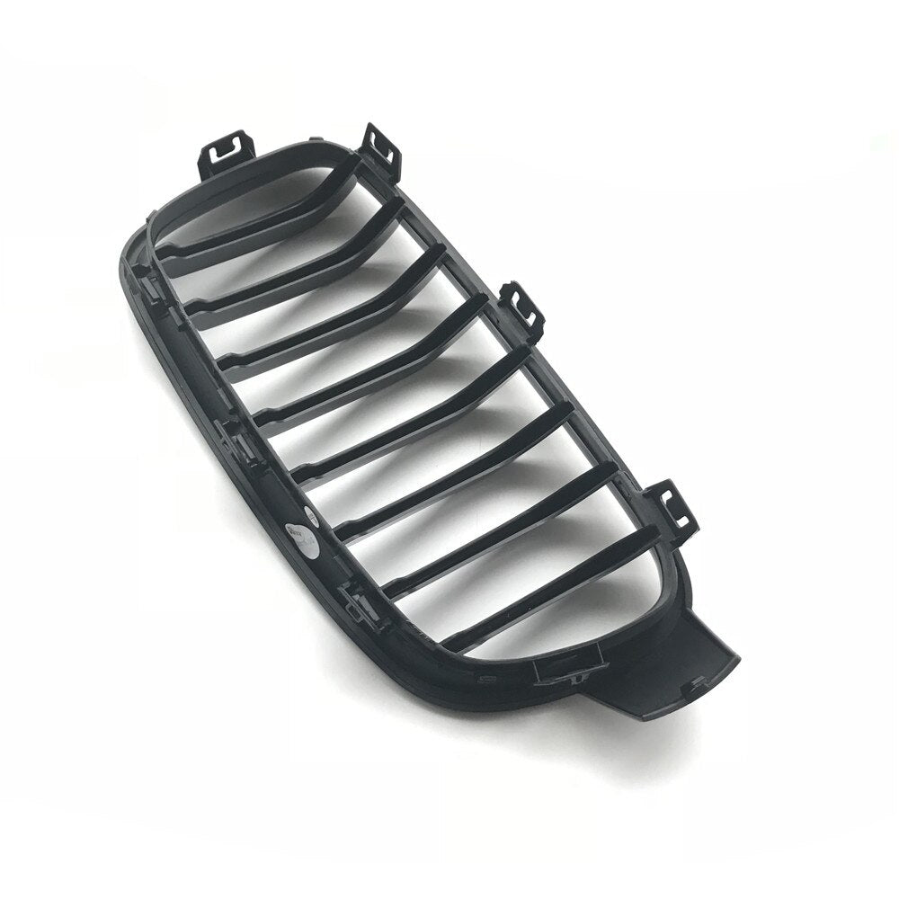BMW 3 Series F30/F31/F35 Gloss Black Single Slat Front Grills (2012-2019)