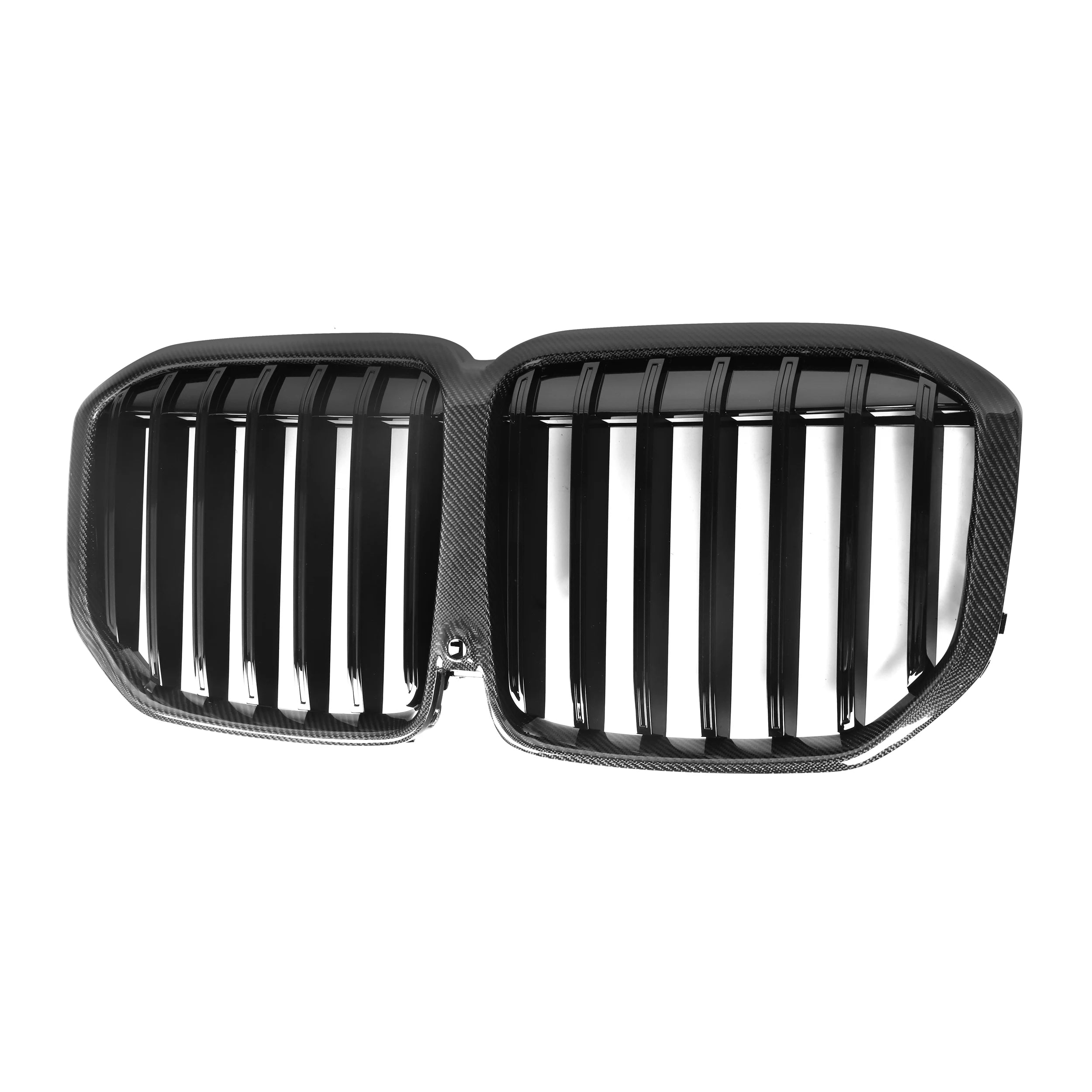 BMW X7 G07 Carbon Fibre Single Slat Front Grills (2019-2022)