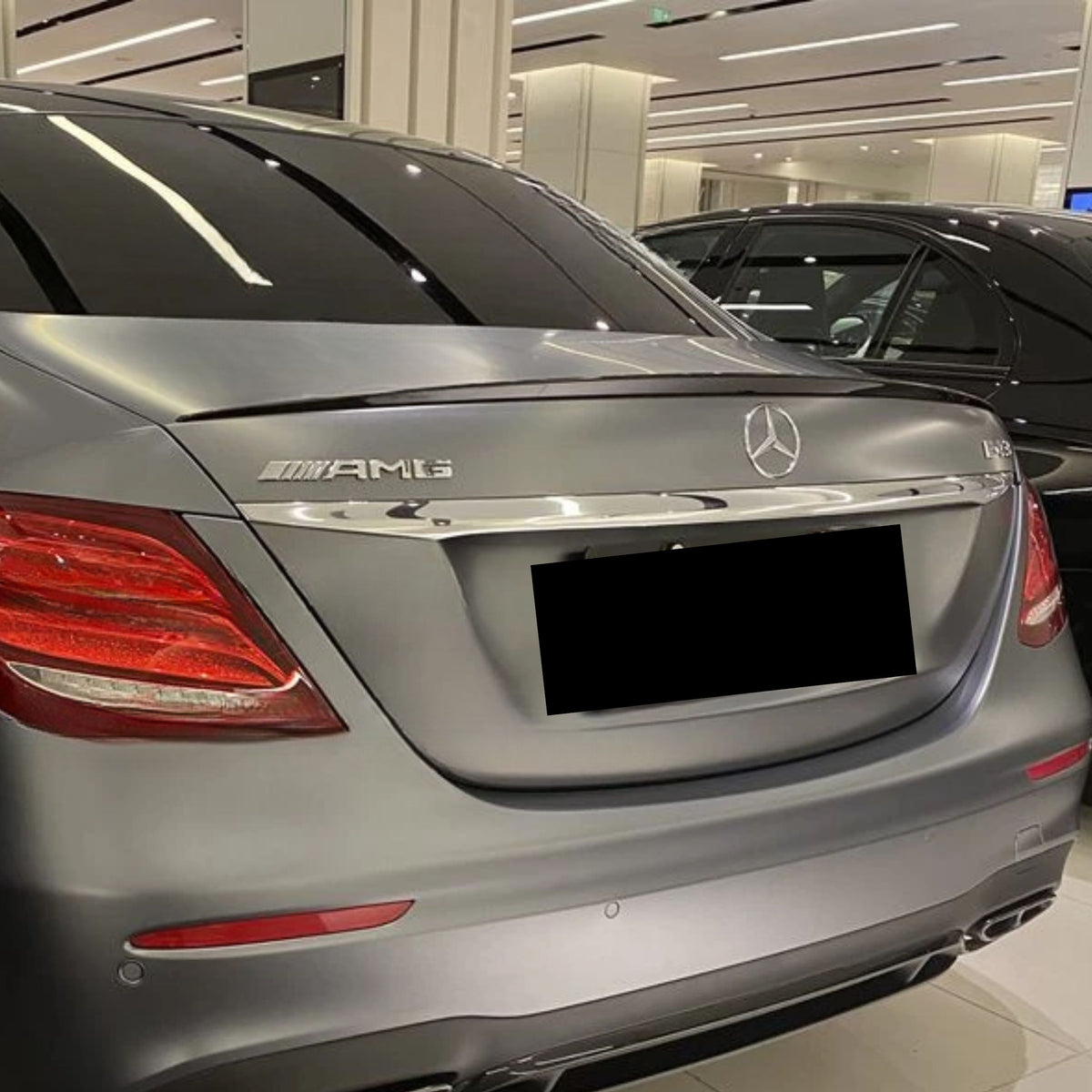 Mercedes E-Class W213 Saloon Gloss Black Rear Spoiler (2017-2023)
