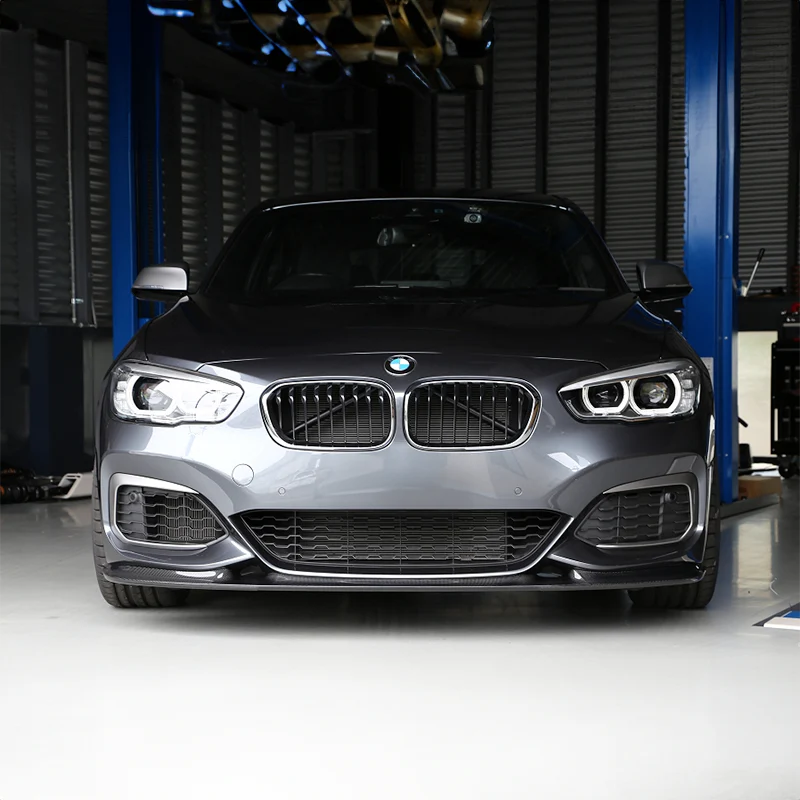 Pre-Preg Dry Carbon Fibre Splitter 3D Style For BMW 1 Series F20/F21 LCI (2015-2019)