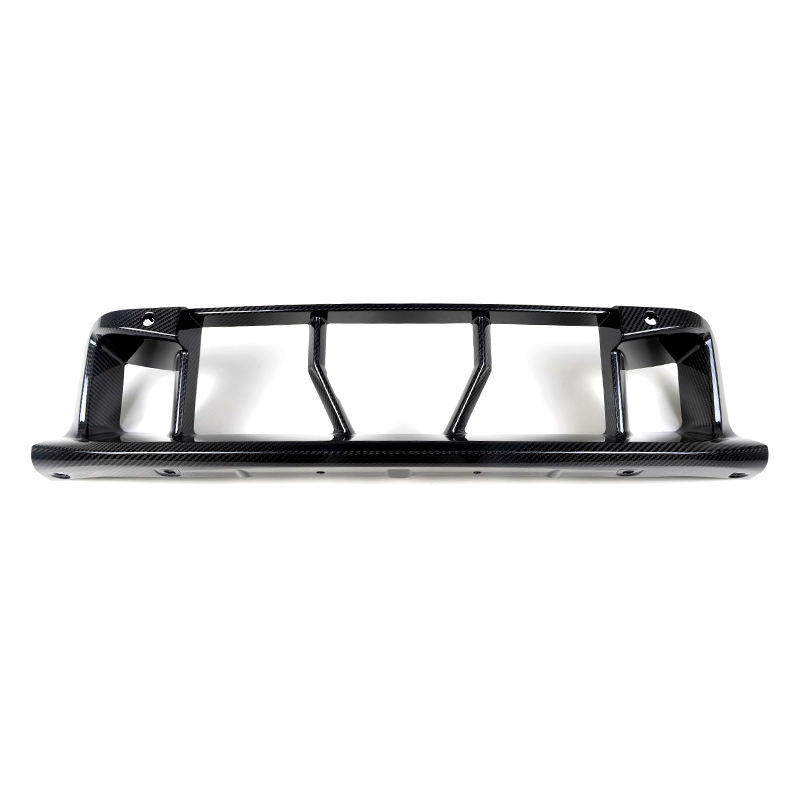 BMW M2 G87 Pre-Preg Dry Carbon Fibre Front Bumper Lower Grill Kit By OPTIC (2023+)
