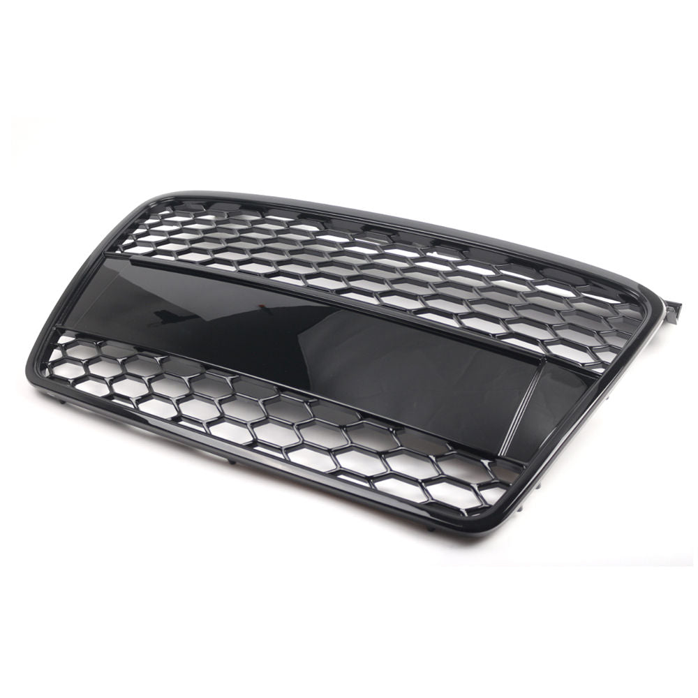Audi A4 B7 RS4 Style Gloss Black Honeycomb Grill (2005-2008)