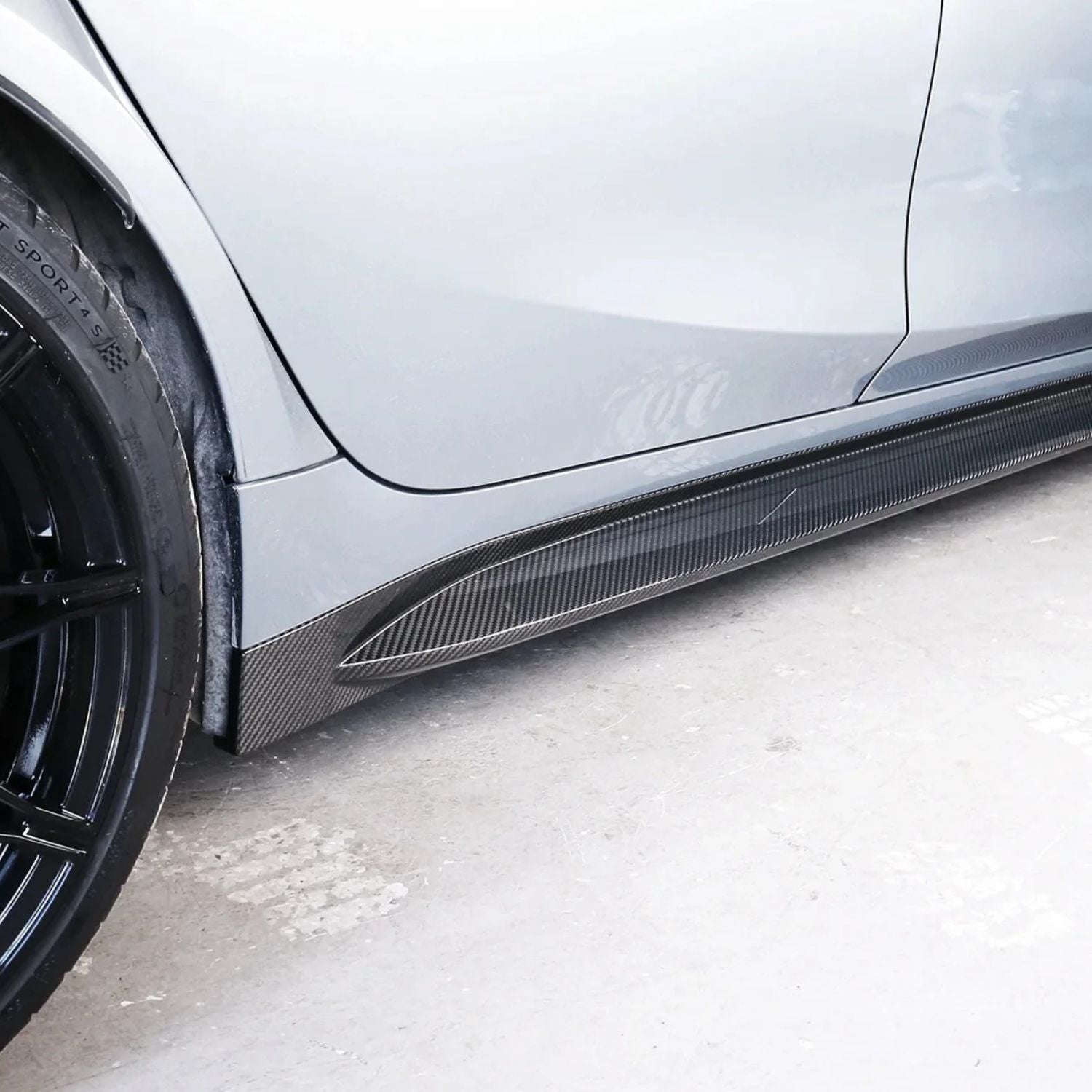 BMW M3 G80 G81 / M4 G82 G83 Pre-Preg Dry Carbon Fibre Oem Style Side Skirts By OPTIC (2021+)