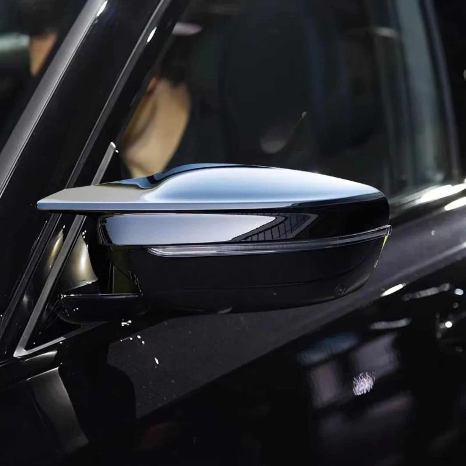 BMW G87 M2, G80/G81 M3, G82/G83 M4, G42 M240I, G20 M340I Gloss Black Mirror Covers (2021+)